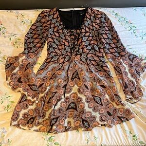 Mini Long Sleeve Dress